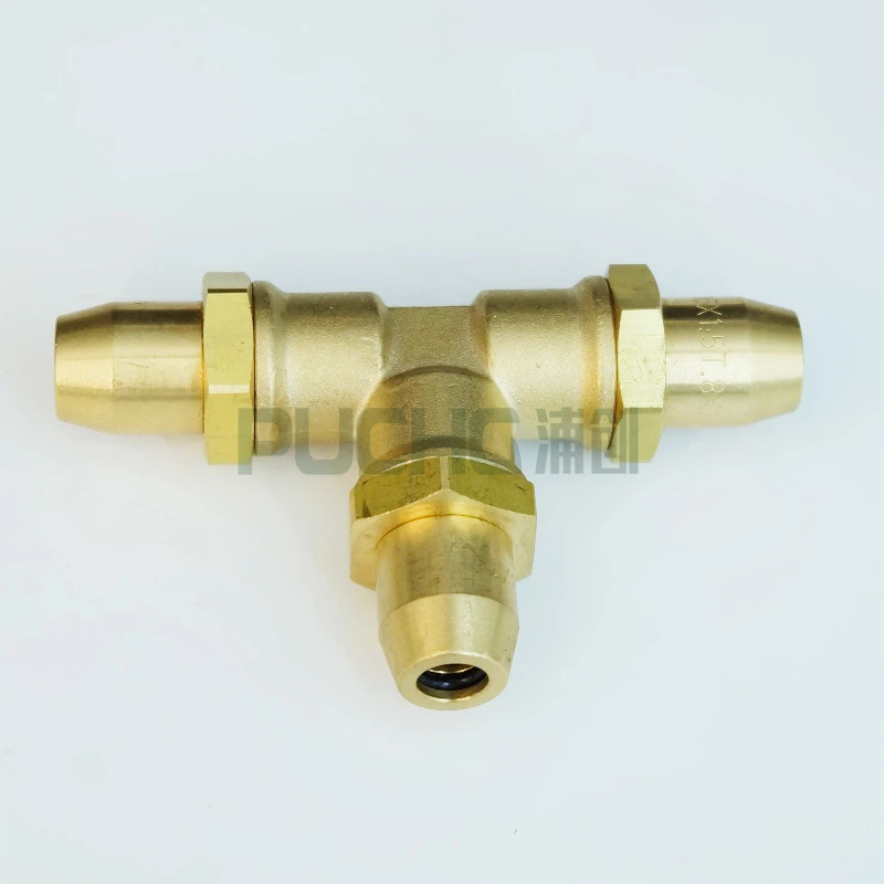 8x1 Raufoss Tee Air Brake Fittings Analog