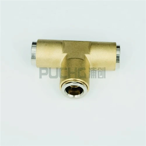 12mmTee Norgren Push in Cuplaje Analog